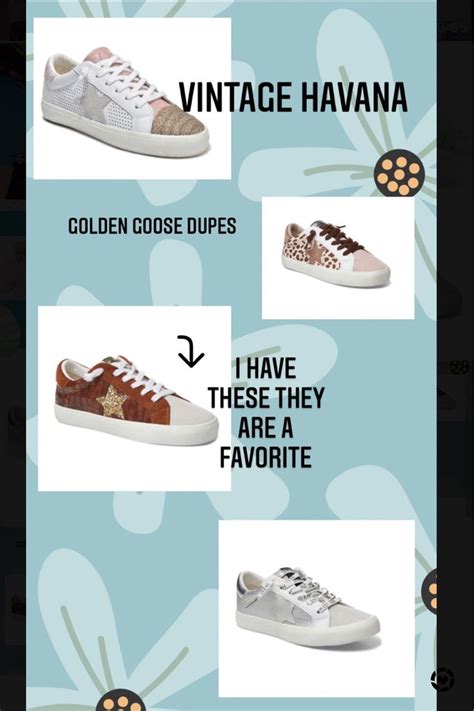 goose shoes dupes|golden goose dupes vintage havana.